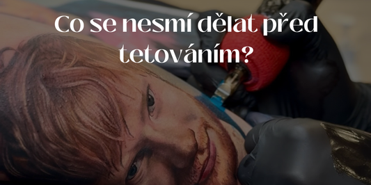 Co se nesmí dělat před tetováním?