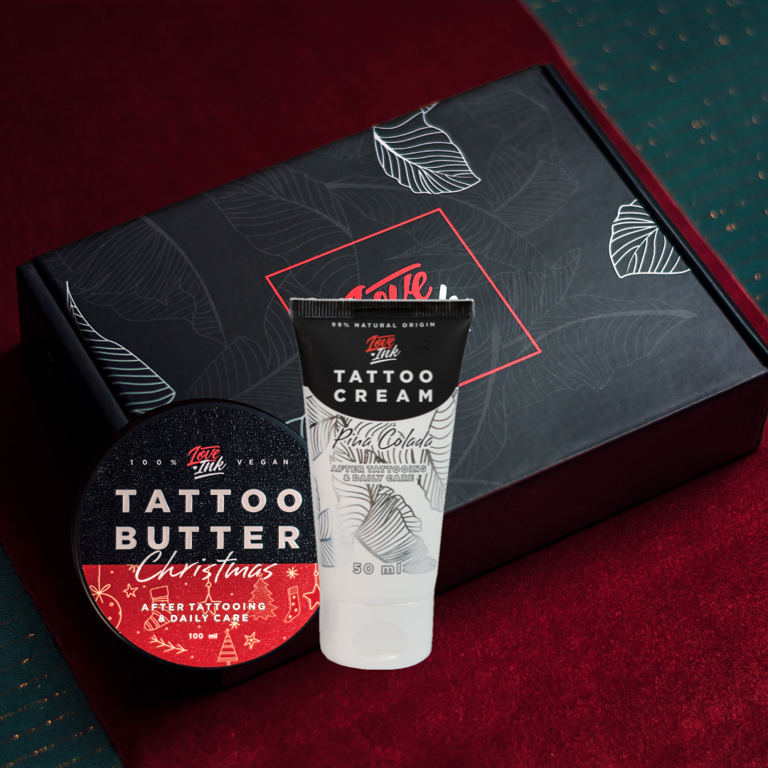 Dárková sada: Tattoo Butter Christmas + Cream 50ml