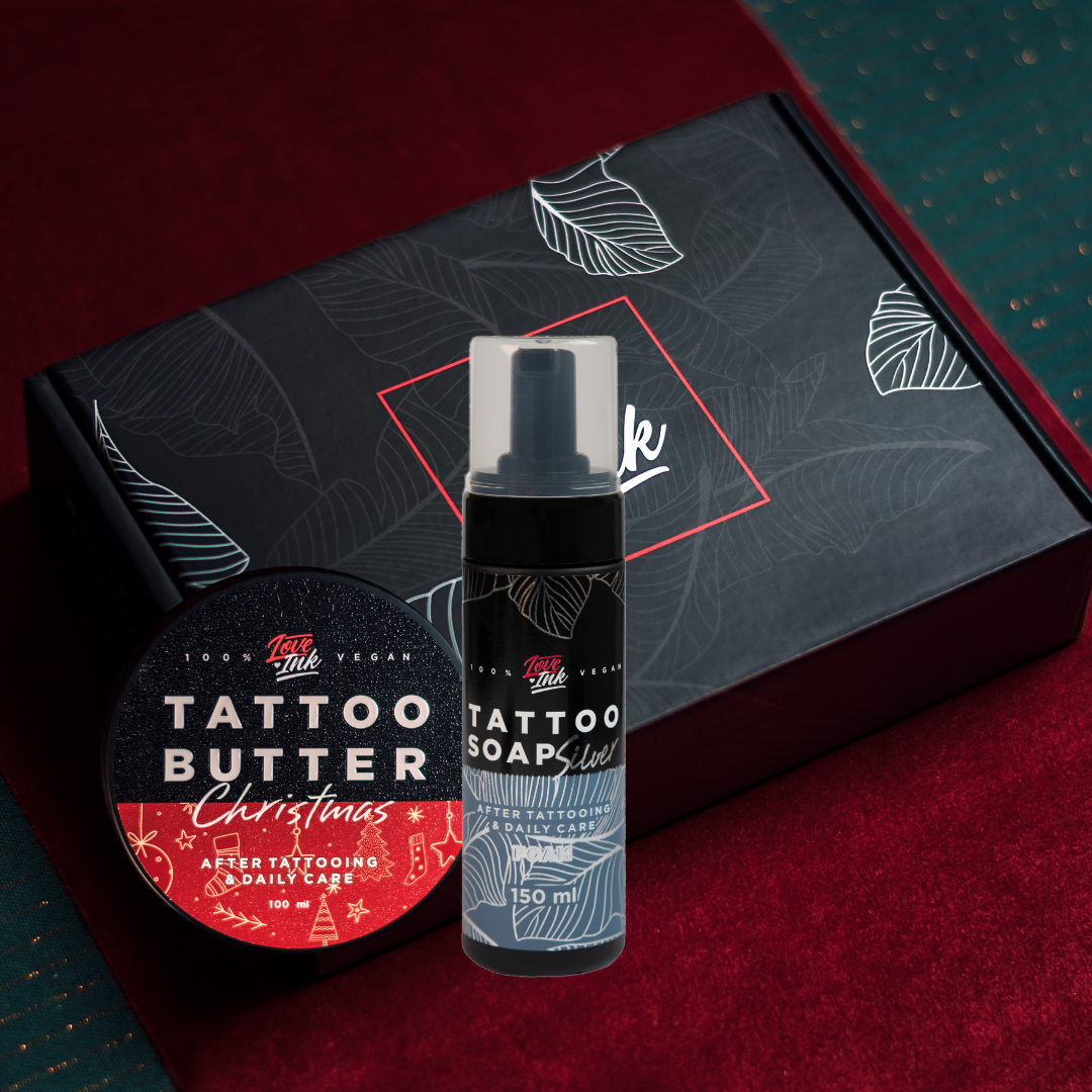 Dárková sada: Tattoo Butter Christmas + Tattoo Soap
