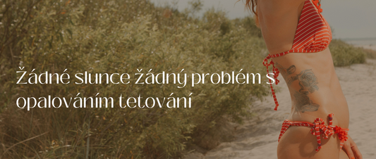 Opalování při tetování, opalovací krém