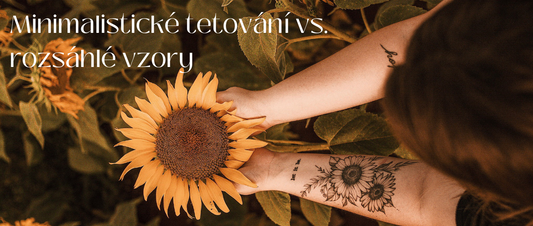 Minimalistické tetování 