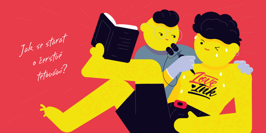 JAK PEČOVAT O ČERSTVÉ TETOVÁNÍ?