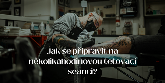 Jak se připravit na několikahodinovou tetovací seanci?