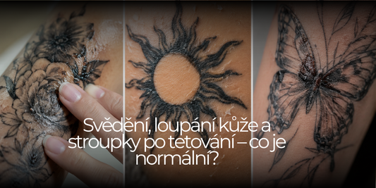 Loupání, svědění a stroupky po tetování – co znamenají a jak pečovat o pokožku?