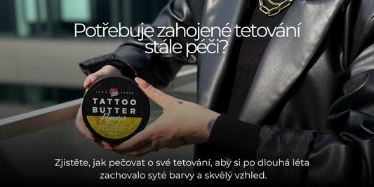 Potřebuje zahojené tetování stále péči?