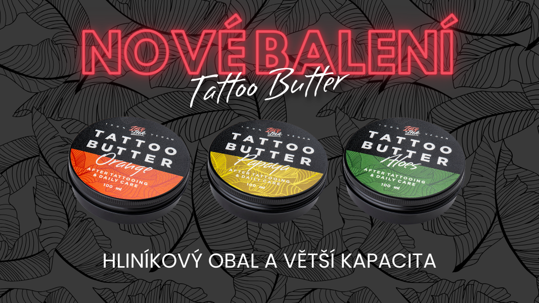 Nové balení Tattoo Butter