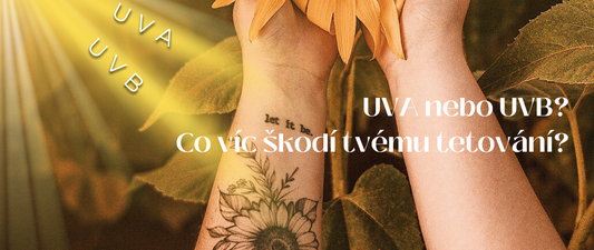 UVA nebo UVB – co víc škodí tvému tetování?