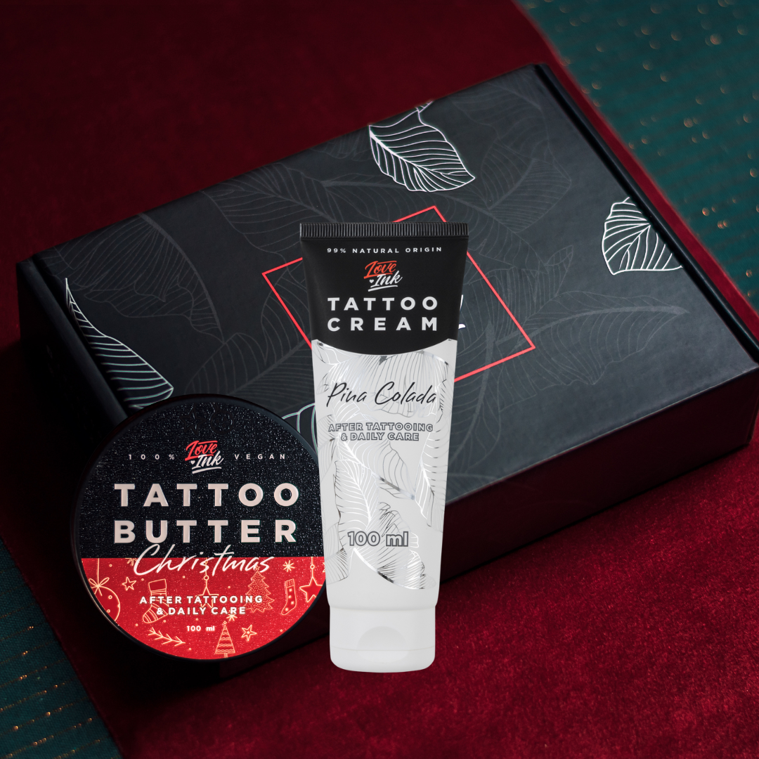 Dárková sada: Tattoo Butter Christmas + Cream 100ml