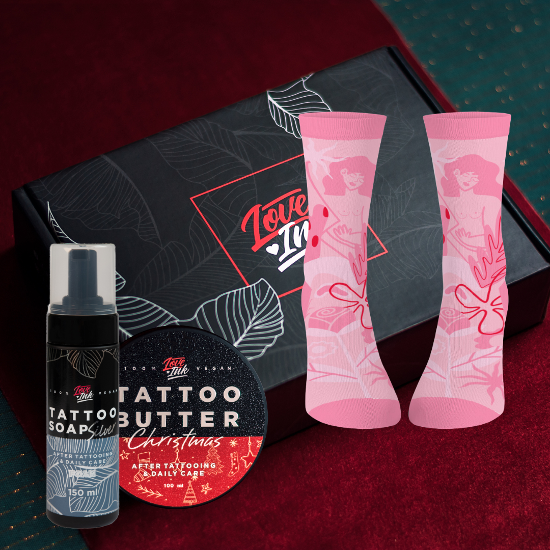 Vánoční sada pro pece o tetování